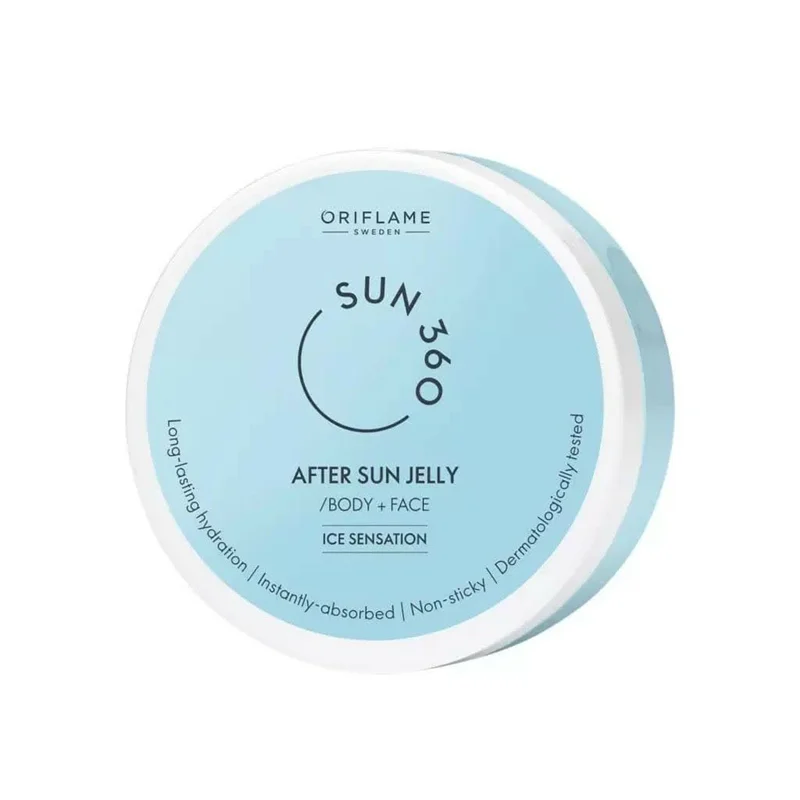 ژل تسکین دهنده بعد از آفتاب صورت و بدن اوریفلیم